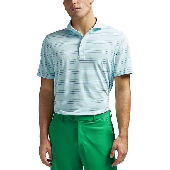 G/FORE | Shirts | Gfore Mens Multi Stripe Tech Polo Blue Size M 568 ...